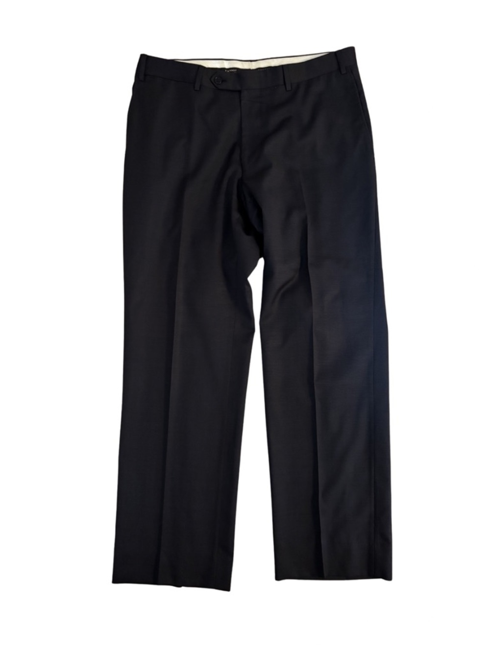 Canali Premium Wool Classic Charcoal Dress Pants